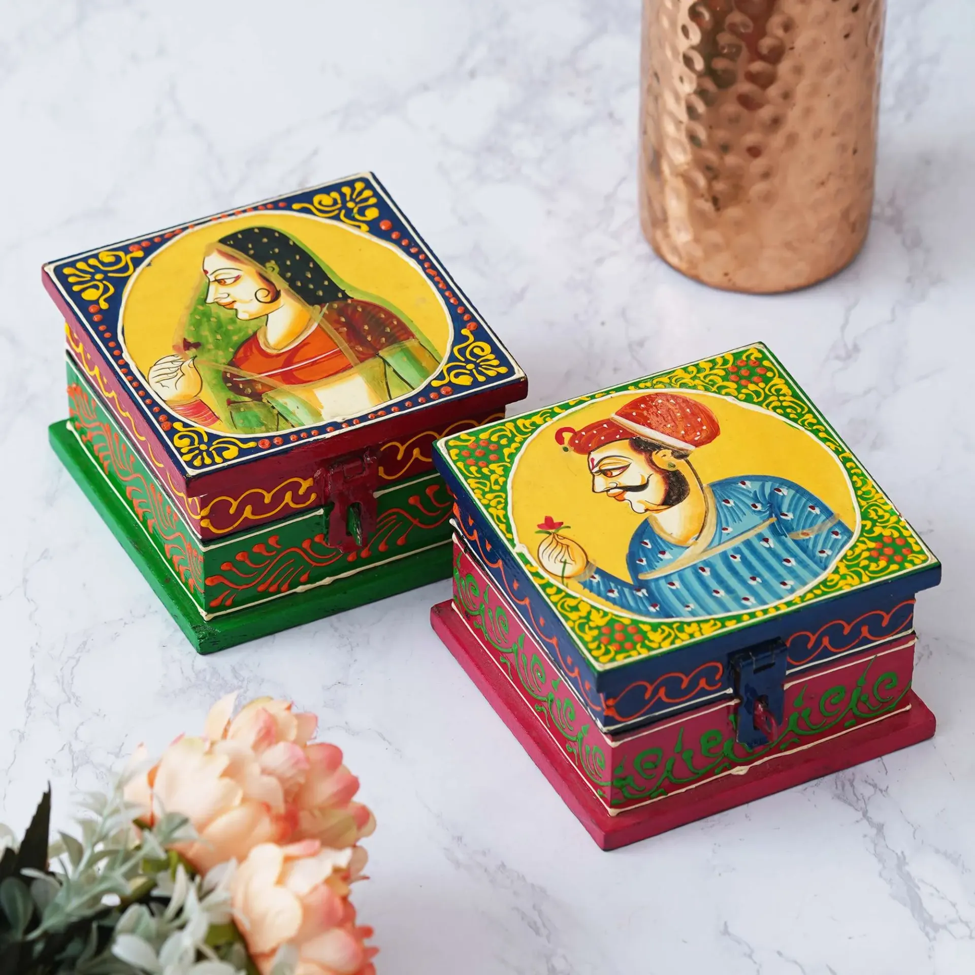 Handcrafted Wooden Jewellery Box